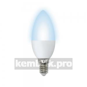 Лампа светодиодная Volpe Led-c37-6w/nw/e14/fr/o 10шт